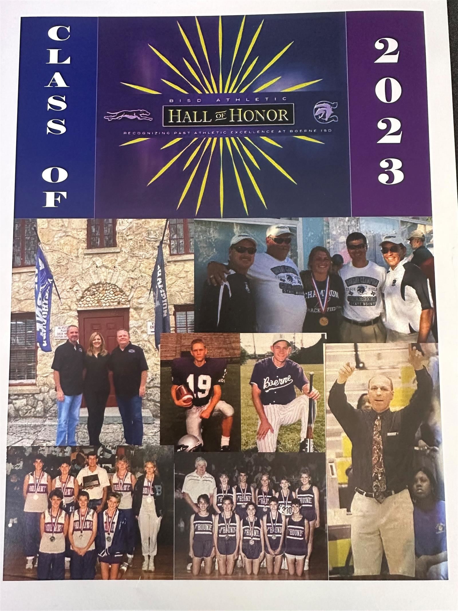 2023 Athletic Hall of Honor